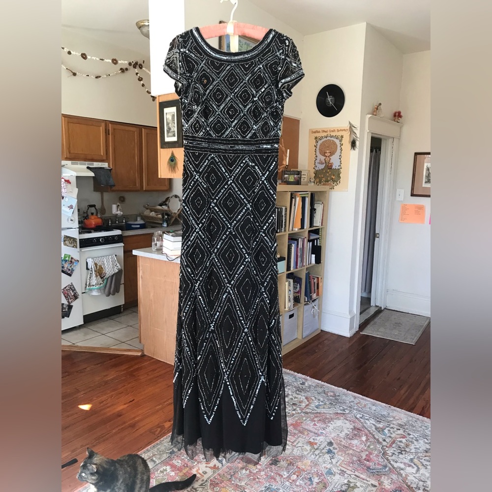 Beaded gown truly exquisite